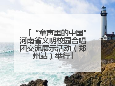 “童声里的中国”河南省文明校园合唱团交流展示活动（郑州站）举行