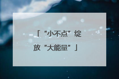 “小不点”绽放“大能量”