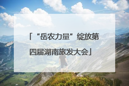 “岳农力量”绽放第四届湖南旅发大会