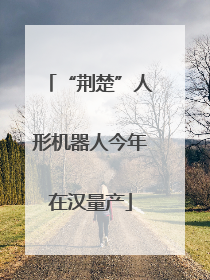 “荆楚”人形机器人今年在汉量产