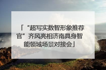 “超写实数智形象推荐官”齐风亮相济南具身智能领域场景对接会