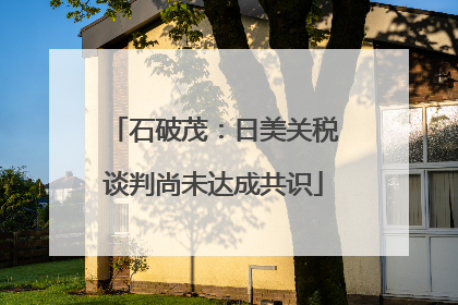 石破茂：日美关税谈判尚未达成共识
