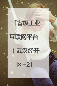 省级工业互联网平台！武汉经开区+2