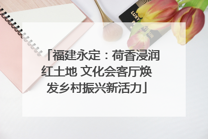 福建永定：荷香浸润红土地 文化会客厅焕发乡村振兴新活力