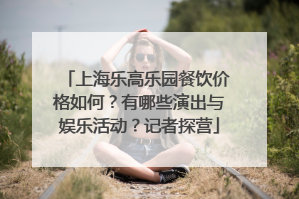 上海乐高乐园餐饮价格如何？有哪些演出与娱乐活动？记者探营