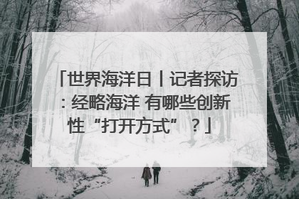 世界海洋日丨记者探访：经略海洋 有哪些创新性“打开方式”？