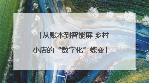 从账本到智能屏 乡村小店的“数字化”蝶变