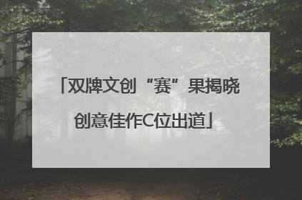 双牌文创“赛”果揭晓 创意佳作C位出道