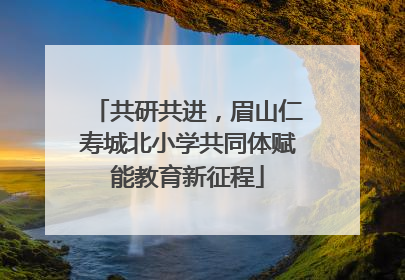 共研共进，眉山仁寿城北小学共同体赋能教育新征程