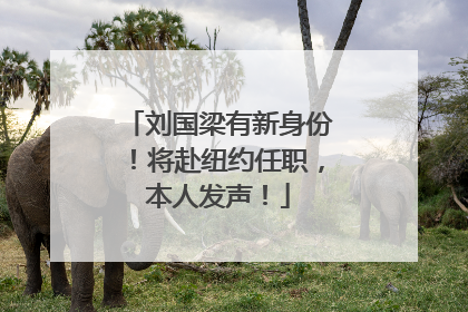 刘国梁有新身份！将赴纽约任职，本人发声！