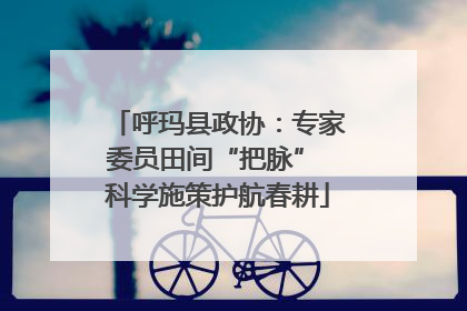 呼玛县政协：专家委员田间“把脉” 科学施策护航春耕