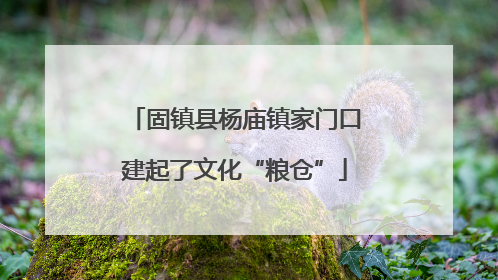 固镇县杨庙镇家门口建起了文化“粮仓”