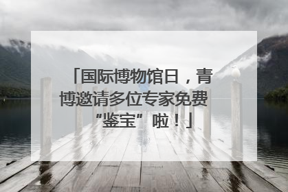 国际博物馆日，青博邀请多位专家免费“鉴宝”啦！