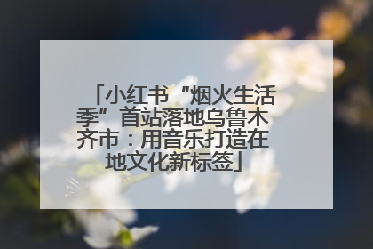 小红书“烟火生活季”首站落地乌鲁木齐市：用音乐打造在地文化新标签