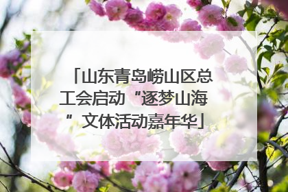 山东青岛崂山区总工会启动“逐梦山海”文体活动嘉年华