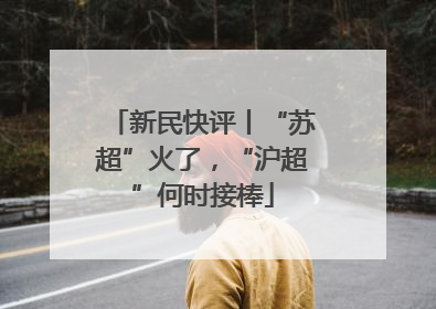 新民快评丨“苏超”火了，“沪超”何时接棒