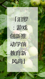 汨罗：游戏创新推动学前教育新风尚