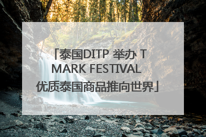 泰国DITP 举办 T MARK FESTIVAL 优质泰国商品推向世界