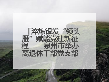 淬炼银发“领头雁”赋能党建新征程——泉州市举办离退休干部党支部书记能力建设专题培训