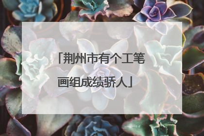 荆州市有个工笔画组成绩骄人