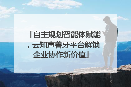 自主规划智能体赋能，云知声兽牙平台解锁企业协作新价值
