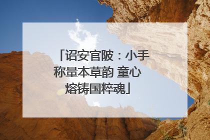 诏安官陂：小手称量本草韵 童心熔铸国粹魂