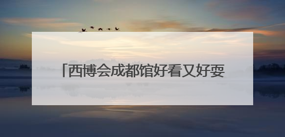 西博会成都馆好看又好耍 新场景新展品一网打尽“成都智造”｜西博视界