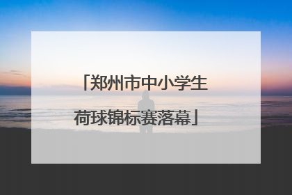 郑州市中小学生荷球锦标赛落幕