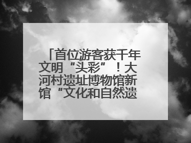 首位游客获千年文明“头彩”！大河村遗址博物馆新馆“文化和自然遗产日”璀璨启幕