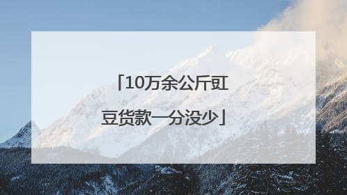 10万余公斤豇豆货款一分没少