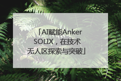 AI赋能Anker SOLIX，在技术无人区探索与突破